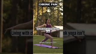 Pain Free Yoga Gentle Flows for Chronic Pain Relief shorts yoga [upl. by Ellessig658]