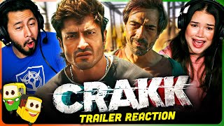 CRAKK  Jeetegaa Toh Jiyegaa Trailer Reaction  Vidyut Jammwal  Arjun Rampal  Nora Fatehi [upl. by Eciralc686]