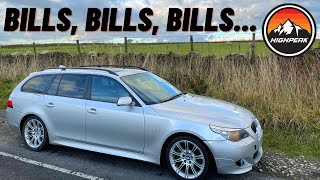 MY BMW 535d IS COSTING A FORTUNE TO FIX [upl. by Kcirredal131]