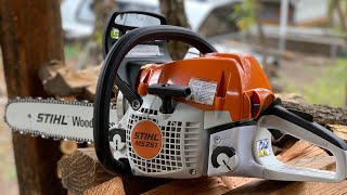 My thoughts on the STIHL ms 251 wood boss chainsaw [upl. by Aimat327]