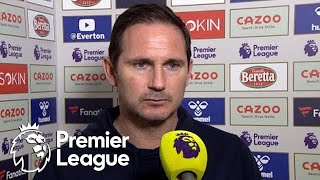 Frank Lampard encouraged by chance creation v Leicester City  Premier League  NBC Sports [upl. by Mauricio]