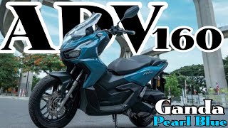 2024 Honda ADV 160  New Color Pearl Bosporus Blue  Ang Astig at mas Pormado at Price and Specs [upl. by Lacim]