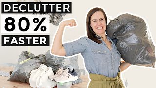 10 Tips to Declutter FASTER [upl. by Steady605]