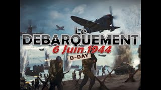 Le débarquement en Normandie du 6 juin 1944 [upl. by Einafit204]