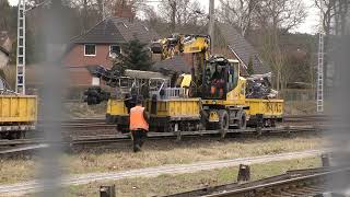 Bauarbeiten S1 zwischen Birkenwerder  Oranienburg 18022024 [upl. by Aikemit965]