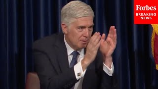 I Think We All See The Problem Around Us Justice Gorsuch Discusses Book Decrying Too Much Law [upl. by Yerok]