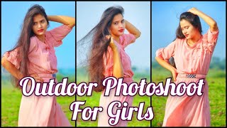 Outdoor Poses  How To Pose For Photoshoot  Poses In Nature  Candid Pose  Dhanashri Bhagat [upl. by Gypsy]