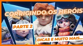 CORRIGINDO OS HEROIS  Conta Miaguy  Whiteout Survival [upl. by Liddy]