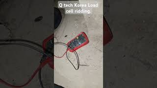 Q tech Korea Load cell ki ridding [upl. by Valina565]