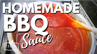 Easy Barbecue Sauce Recipe  The Best Homemade BBQ Sauce ever [upl. by Bethena45]