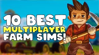 Top 10 Multiplayer Farming Games for Switch amp PC [upl. by Keung702]