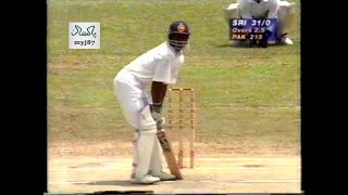 Sanath Jayasuriya Fastest ODI Fifty  50 off 17 balls I Ball by ball l Singapore 1996 [upl. by Eirrem]