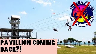 Zip Line Adventures Has Closed The Pavilion Is Coming Back [upl. by Fauver833]