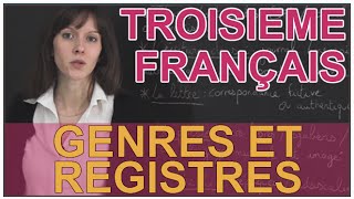 Genres et registres  Francais 3e  Les Bons Profs [upl. by Addam145]