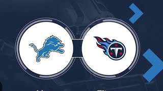 Lions vs Titans 10272024 Game Predictions [upl. by Freda]