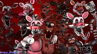 All Foxys Sing Fnaf Song [upl. by Hay]