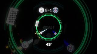 Manchester City vs PSG shorts football competition [upl. by Asenev]