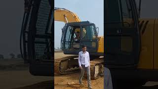 poclain machine 🤣 Hariom01vikash cat424 jcb construction automobile rewa jcbkivide [upl. by Millman]