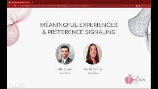 Meaningful Experiences and Preference Signaling [upl. by Noakes]