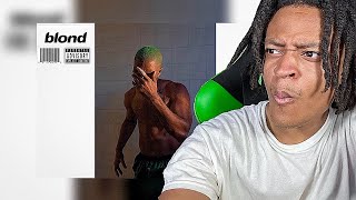 EMOTIONAL MEDICINE  Frank Ocean Blonde Full Album ReactionReview [upl. by Sosna]