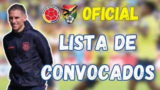 OFICIAL LISTA DE CONVOCADOS POR SEBASTIAN BECCACECE  REACCION [upl. by Aicerg]