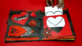 Scrapbook ideas for boyfriend  Loversbay theme 6 [upl. by Ayyn226]