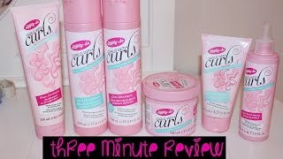 Dippity do Girls With Curls  Product Line Review [upl. by Yuht10]