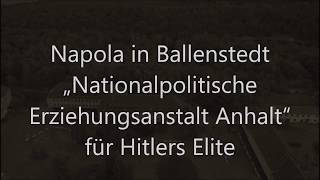 NAPOLA Ballenstedt  Die Eliteschule der DDR [upl. by Sage]