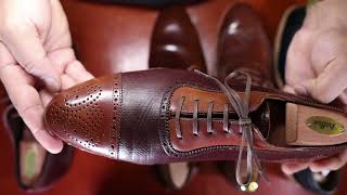 Carmina Shomaker Shell Cordovan  Shoe Rambling with Welted Ware [upl. by Fonseca]