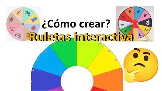 ¿Cómo hacer ruletas interactivas [upl. by Nevaeh677]