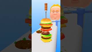 XXL sandwich 🍔level 2 make the extra large hugechese burger food foodie [upl. by Frerichs]