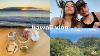 our honeymoon in hawaii ♡♡  sightseeing luau coffee shops etc [upl. by Ahsieuqal796]