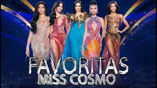 TOP 20 FAVORITAS Y GANADORA MISS COSMO 2024 [upl. by Hamrnand]