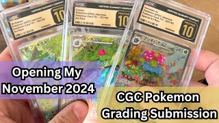 CGC Pokemon Card Grading Submission Reveal November 5th pokemoncards [upl. by Inalej]