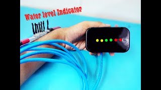 Make Water Level Indicator With Alarm System At Home  Electronic Corner [upl. by Norean]