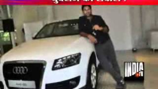 Audi Presented To Yuvraj For World Cup Performance [upl. by Nauqes]