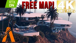 Free Mansion for GTA V MLO FiveM 10880 Malibu Point Tour Tony Stark Mansion PC Mods 4K [upl. by Borman]