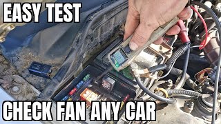 Why is Cooling Radiator Fan Not Turning On How to Check Test Stays Off Cause Overheat Idling Sitting [upl. by Attehcnoc]