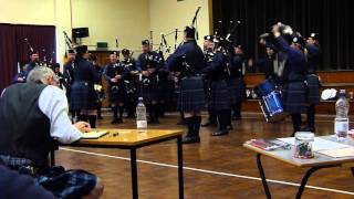 Grampian Police Scotland Pipe Band Indoor 2016 Grade 2 [upl. by Radley134]