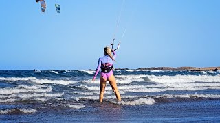 Kitesurfing Paradise Epic Session at El Medano [upl. by Aiela]