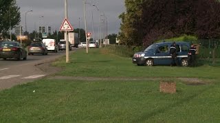 Fusillade à Roye le campement de gens du voyage déserté [upl. by Adirf]