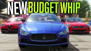 Forza Horizon 4  quotNEWquot Maserati Ghibli Q4  Budget Build [upl. by Ardnad]