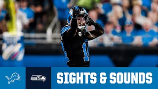 AmonRa St Brown micd up  Extended Sights and Sounds Lions vs Seahawks  2024 Week 4 [upl. by Anilahs]