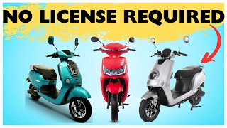 Top 9 Best Electric Scooter in India WITHOUT License 2024  No licence required  EV Nation [upl. by Mureil889]