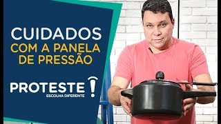 Saiba como evitar acidentes com a panela de pressão  PROTESTE [upl. by Ennoval287]