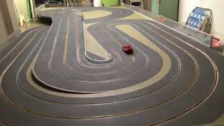 home slot car track testing [upl. by Hsatan]