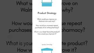 Product Management Interview Walmart Labs [upl. by Katya]