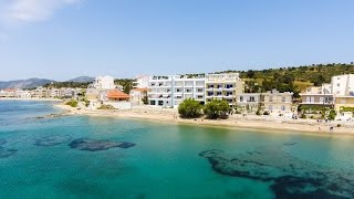 Aerial view of Nea Stira in Evia Greece [upl. by Tyoh]