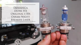 TIREI O RETROFIT E FUI PRA LÂMPADA HALÓGENA OSRAM NIGHT BREAKER LASER [upl. by Orelee678]