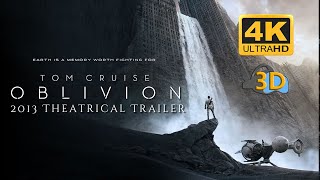 Oblivion  2013 Theatrical Trailer 4k3D [upl. by Lanos]